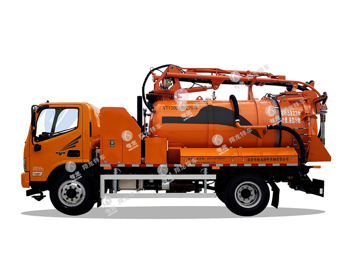 United with the manufacturers of the suction truck 